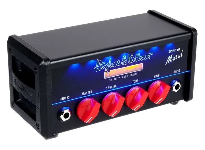 Hughes & Kettner Spirit of Metal, widok z góry na head