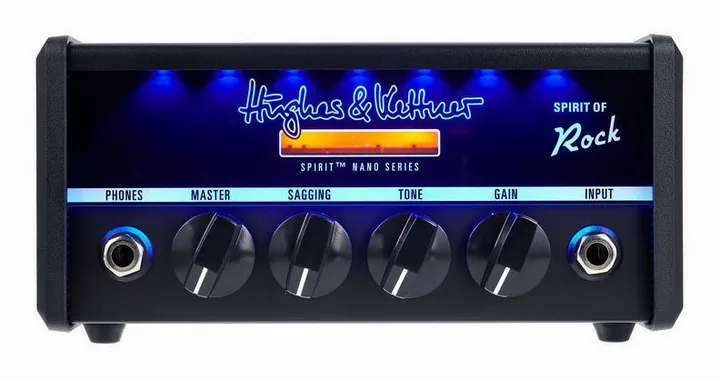 Hughes & Kettner Spirit of Rock, widok z góry na head