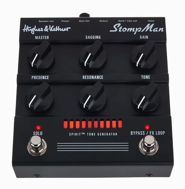 Hughes & Kettner StompMan, tył ze złączami