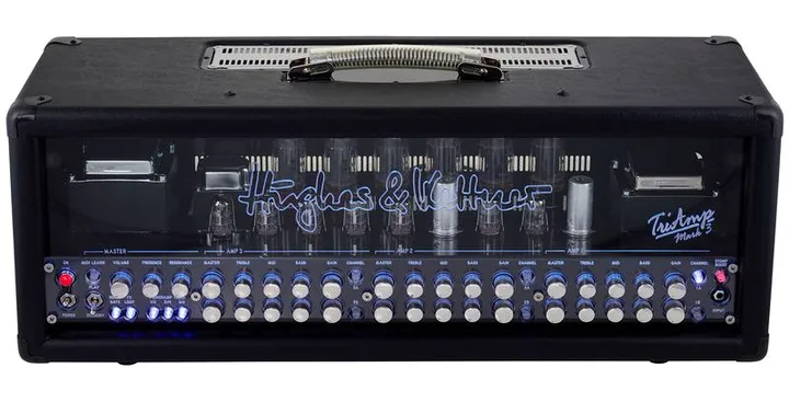 Hughes & Kettner Triamp Mark 3, logo i wykończenie panelu przedniego