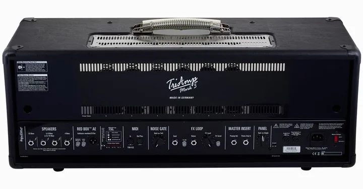 Hughes & Kettner Triamp Mark 3, gałki i przełącznik kanałów