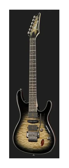 Ibanez JIVA 10-DSB, linie korpusu z góry