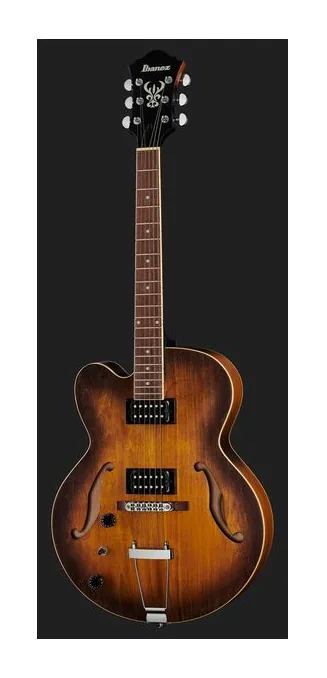 Ibanez AF55L-TF, przełącznik przetworników i gniazdo wyjściowe