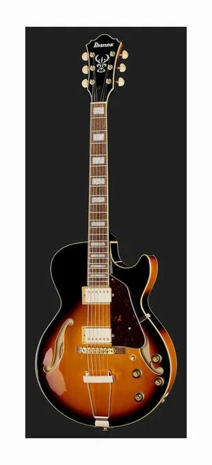 Ibanez AG75G-BS, profil boczny korpusu