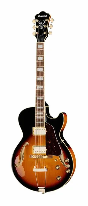 Ibanez AG75G-BS z bliska od przodu