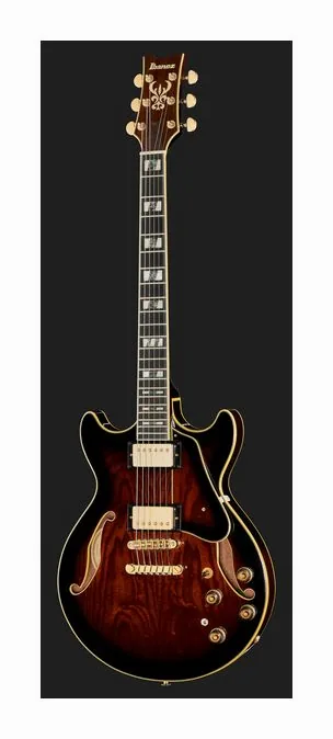 Ibanez AM153QA-DBS, gryf i podstrunnica z boku