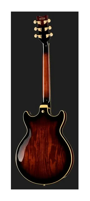 Ibanez AM153QA-DBS, gryf i podstrunnica z boku