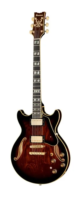 Ibanez AM153QA-DBS sfotografowana frontalnie