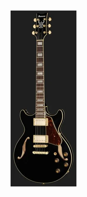 Ibanez AM73G-BK, korpus i lakier z bliska
