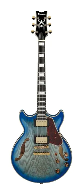 Ibanez AM93QA-JBB sfotografowana frontalnie
