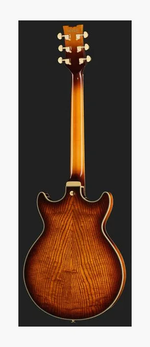 Ibanez AM93QA-VVH, tył korpusu