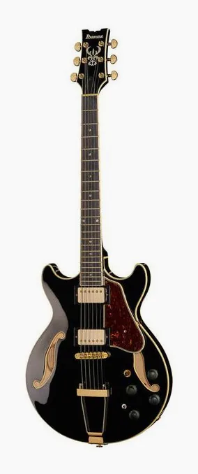 Ibanez AMH90-BK z bliska od przodu
