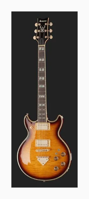 Ibanez AR420-VLS, linie korpusu z góry