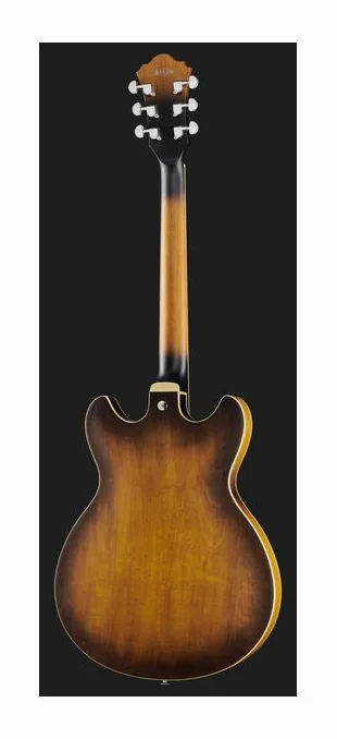 Ibanez AS53-TF, linie korpusu z góry