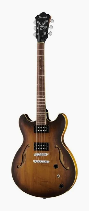 Ibanez AS53-TF sfotografowana frontalnie