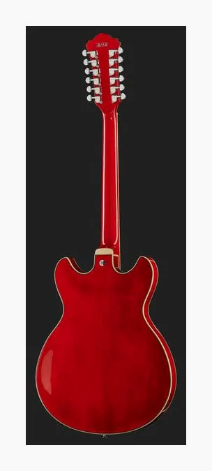 Ibanez AS7312-TCD, prog zerowy i pierwsze pozycje na gryfie