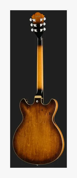 Ibanez AS7328-TBC, linie korpusu z góry