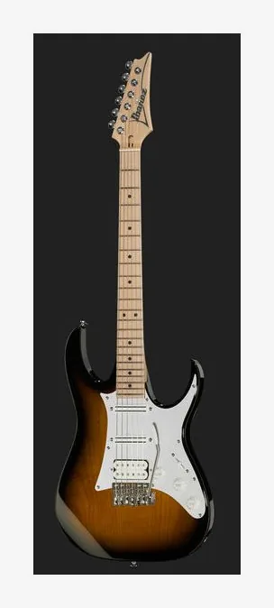 Ibanez AT100CL-SB, linie korpusu z góry