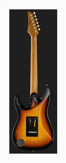 Ibanez AZ2204AG-TFB, gryf i podstrunnica z boku