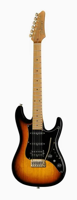 Ibanez AZ2204AG-TFB z bliska od przodu