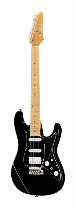 Ibanez AZ2204B-BK Prestige sfotografowana frontalnie