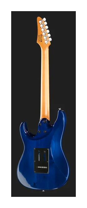 Ibanez AZ22S1F-TXB, profil boczny korpusu