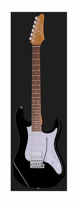 Ibanez AZ22S2-BK, profil boczny korpusu