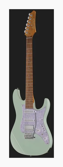 Ibanez AZ22S2-MGR, profil boczny korpusu