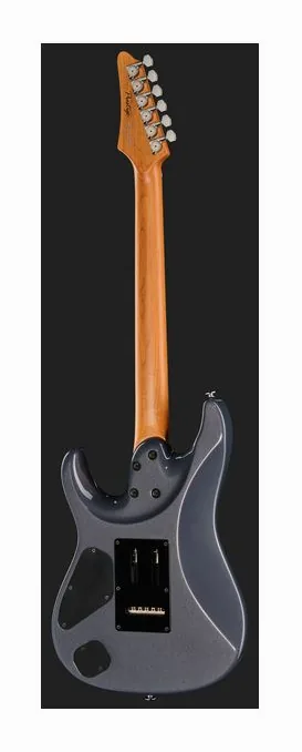 Ibanez AZ2402-GRM, główka z kluczami i logo