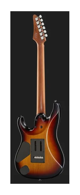 Ibanez AZ2402-TFF, korpus i lakier z bliska