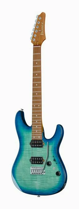 Ibanez AZ24S1F-TXB widziana od przodu