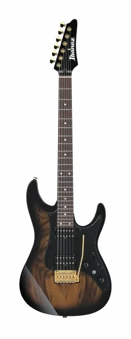 Ibanez AZ41P1EW-NGT ujęta od przodu na neutralnym tle