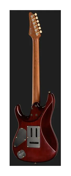 Ibanez AZ47P2K-DEB, korpus i lakier z bliska