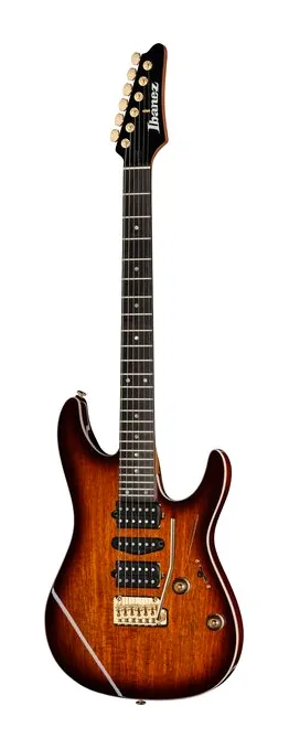 Ibanez AZ47P2K-DEB sfotografowana frontalnie
