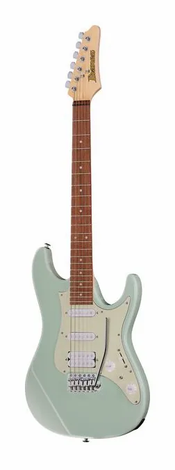 Ibanez AZES40-MGR ujęta od przodu na neutralnym tle