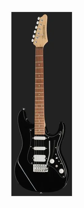 Ibanez AZES40B-BK, przełącznik przetworników i gniazdo wyjściowe
