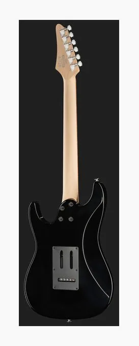 Ibanez AZES40B-BK, główka z kluczami i logo
