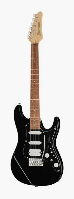 Ibanez AZES40B-BK widziana od przodu