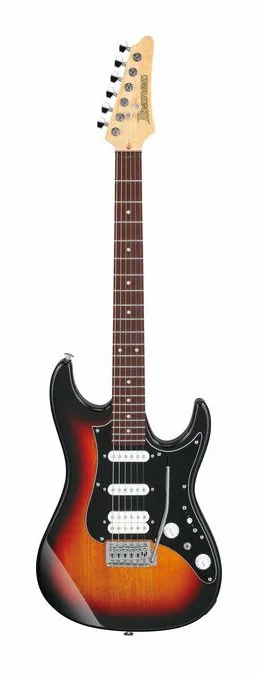Ibanez AZES40B-TSN sfotografowana frontalnie