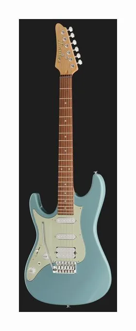 Ibanez AZES40L-PRB, korpus i lakier z bliska