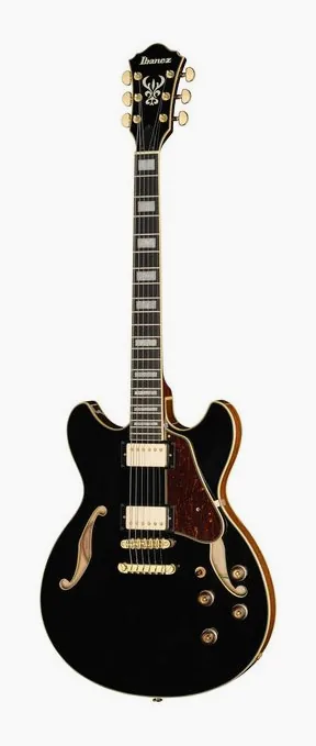 Ibanez AS93BC BK widziana od przodu