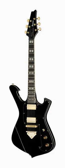 Ibanez FRM350-BK Paul Gilbert ujęta od przodu na neutralnym tle