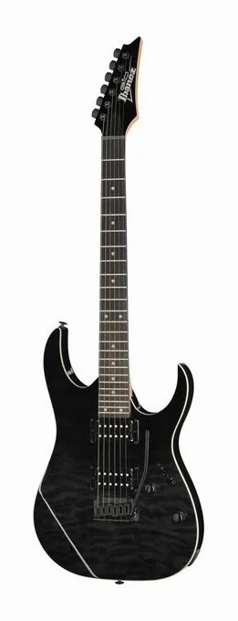 Ibanez GRG120QASP-BKG widziana od przodu