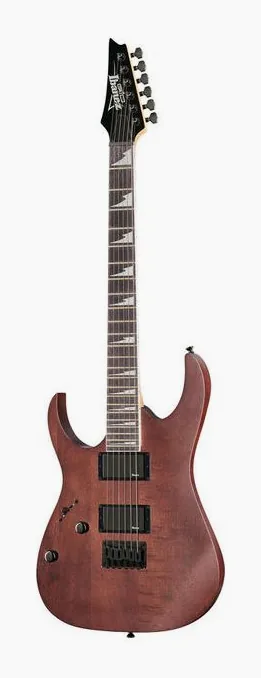 Ibanez GRG121DXL-WNF z bliska od przodu