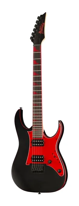 Ibanez GRG131DX-BKF z bliska od przodu