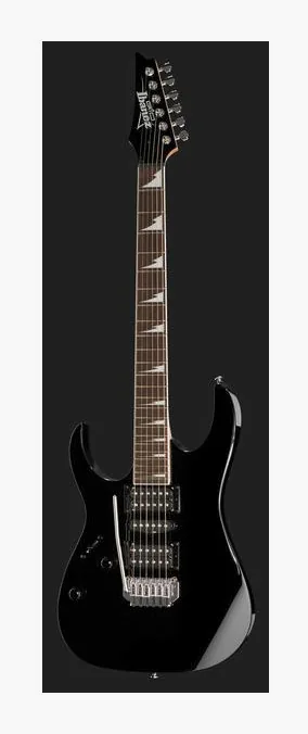 Ibanez GRG170DXL-BKN Lefthand, profil boczny korpusu