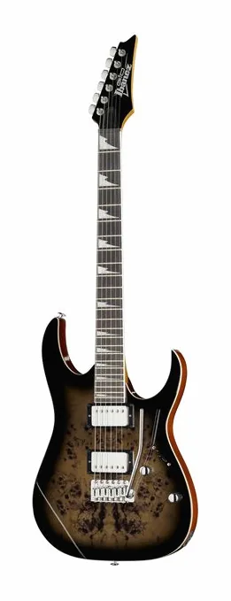 Ibanez GRG220PA1-BKB sfotografowana frontalnie