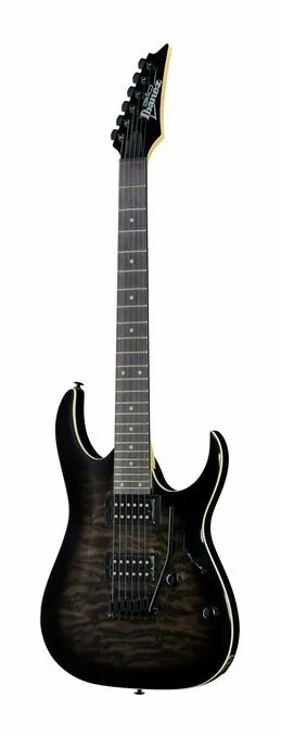 Ibanez GRGA120QA-TKS z bliska od przodu