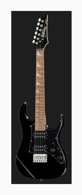 Ibanez GRGM21-BKN E-Guitar Mic, profil boczny korpusu