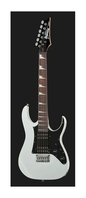 Ibanez GRGM21-WH E-Guitar Micro, prog zerowy i pierwsze pozycje na gryfie
